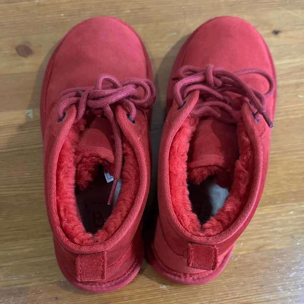 UGG Red Suede Boots for Men’s Size 8